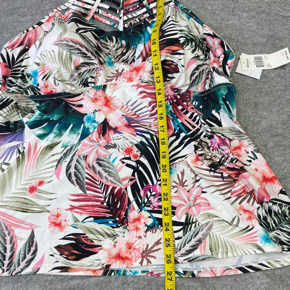 Lot of 2 Leilani Plus Raisins Curve Tankini Tops Size 24W Floral Geometric NWT - Picture 16 of 16